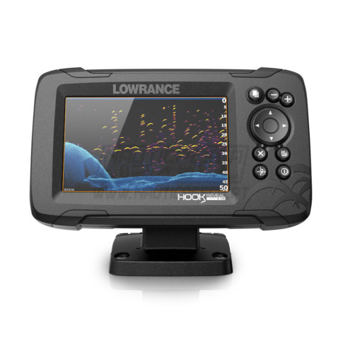 Sonda GPS Lowrance Hook Reveal 5" com Transdutor 50/200 HDI Nautifish