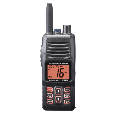 RÁDIO VHF PORTÁTIL STANDARD HORIZON HX400E