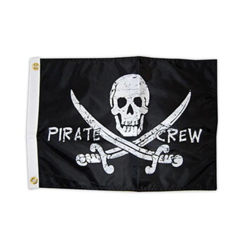 Bandeira Pirata - "Pirate Crew" - 12.7x35.6cm