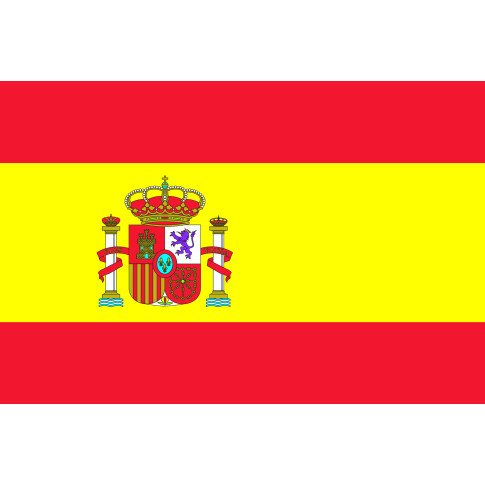Bandeira de Espanha - 20 x 30 cm - Talamex