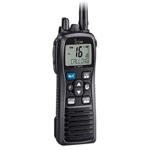 RADIOTELELEFONE PORTÁTIL MARÍTIMO VHF IC-M73 EURO