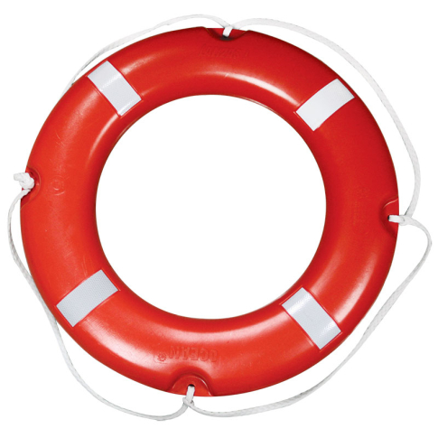 Bóia salva-vidas SOLAS de 2,5Kg homologada (código LSA)