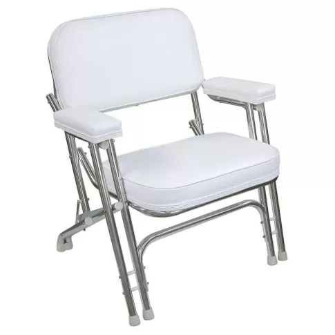 Cadeira Deluxe Dobrável - Branca