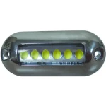 Luz LED Azul Submergível com Bisel em Aço Inox - T-H Marine