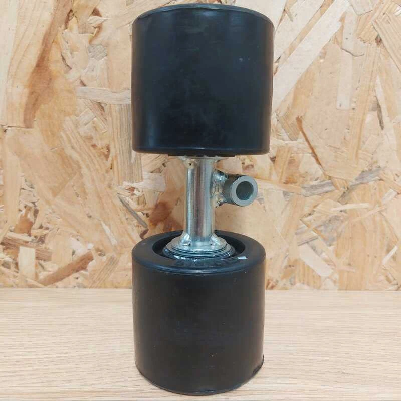 Rolete de Quilha Lateral p/ Atrelados Metafo - 18x6.5 cm