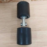 Rolete de Quilha Lateral p/ Atrelados Metafo – 18×6.5 cm