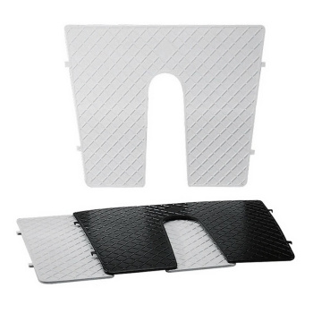 Placa plana para motores fora de borda - BRANCA