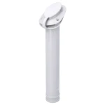 Porta Canas Branco em Nylon com Tampa - 273x50mm