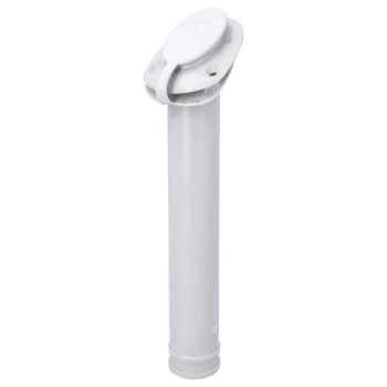 Porta Canas Branco em Nylon com Tampa - 273x50mm