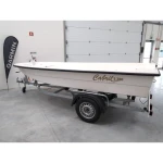 Barco pesca em fibra tridente Cabril S380