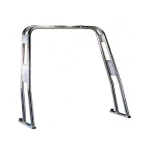 Arco de luzes ou Radar em Inox, Roll Bar - Ajustável