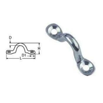 Alça inox 304 50x18x4.2mm