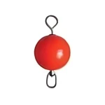 Boia amarração Curta, cor laranja Ø 40cm