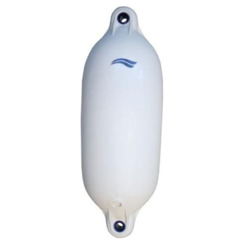 Defensa dois olhais, branca, 12x45