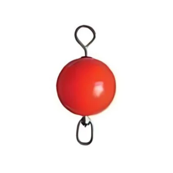 Boia amarração Curta, cor laranja Ø 30cm