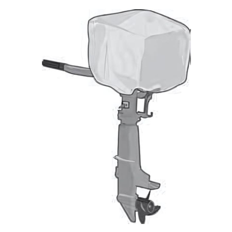 Capa para motores fora de borda XXS HP 2-5 Plastimo Capa para motores fora de borda XXS HP 2-5 Plastimo