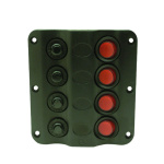 Painel –  4 Interruptores – LED