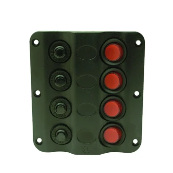 Painel - 4 Interruptores - LED