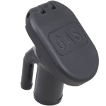 Bocal de combustivel inclinado