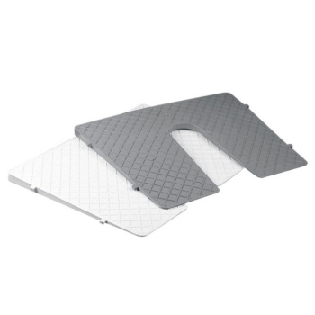 Placa em cunha cinza para motores fora de borda - Plastimo