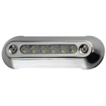 Tira de Luzes LED Submersível em Aço Inoxidável Azul 145mmX43mm