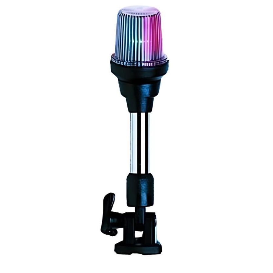 Mastro com 3 luzes de navegação Mastro com 3 luzes de navegação