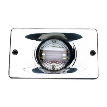 Luz Alcance Vertical Rectangular Aço Inox - Seachoice