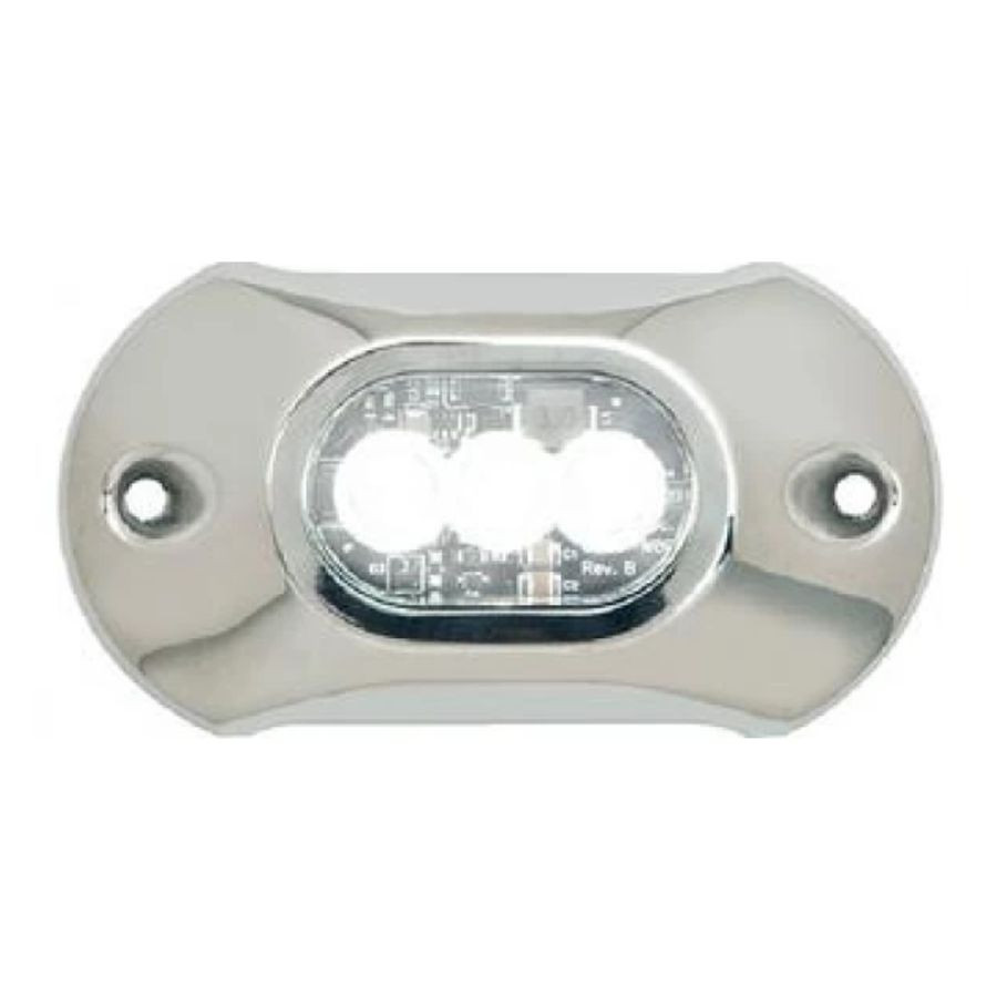 Luzes LED Submersíveis com armadura Branco de 800 LUMENS Luzes LED Submersíveis com armadura Branco de 800 LUMENS