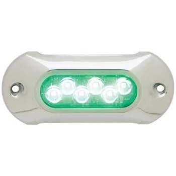 Luzes LED Submersíveis com Armadura Verde com 2750 Lumens