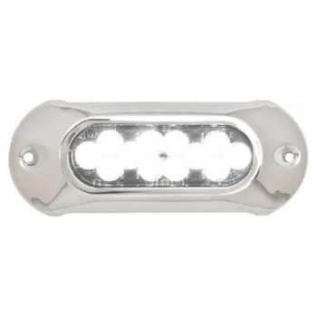 Luzes LED Submersíveis com Armadura Branca com 5000 Lumens