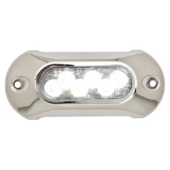 Luzes LED Submersíveis com Armadura Branca com 2750 Lumens
