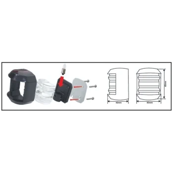 Luz de navegação branca topo de mastrojunior N12-225º