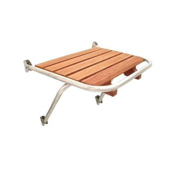 Plataforma em aço inox 316, 600x550mm