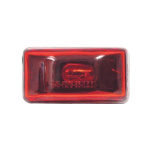 Luz de aviso/indicação vermelha com parafuso