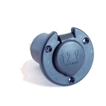 Ficha de isqueiro redonda 12V