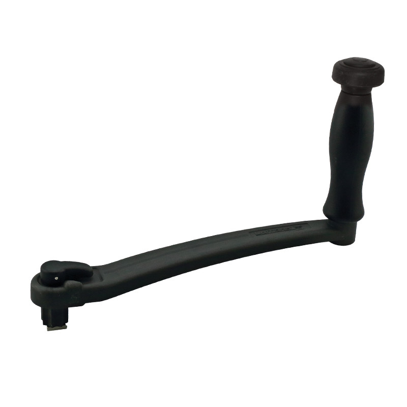 Manivela p/ Guincho Lofrans em Alumínio c/ Bloqueio e Punho Rápido - 20 cm Manivela p/ Guincho Lofrans em Alumínio c/ Bloqueio e Punho Rápido - 20 cm