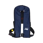 Colete insuflável Manual 150N, Azul, com Arnês