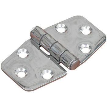 Dobradiça inox 38x76mm (3.2 mm espessura)