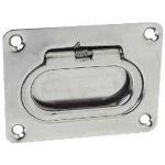 Puxador retangular p/ tampa 76x57mm