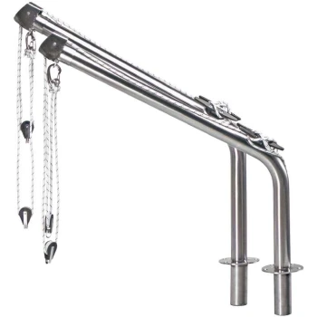 Turcos Em Aço Inox 160 Kg 60 Mm Dupla
