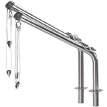 Turcos aço Inox 100 Kg 40mm simples