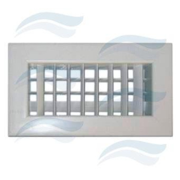Grelha para ar condicionado 200x100mm