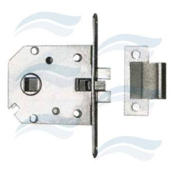 Fechadura de embutir antivibração 110x13mm