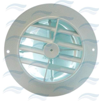 Grelha ar condicionado redonda 100mm