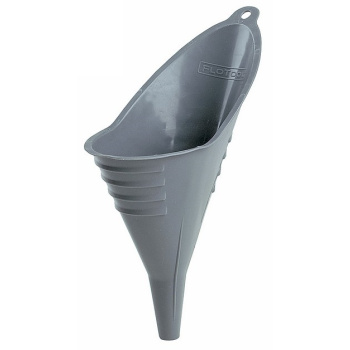 Funil flexível cinzento