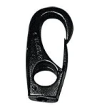 Mosquetão Plástico Preto 49mm 8mm