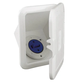 Caixa para Bocal c/ Tampa Ø38mm - Branco - Gasolina