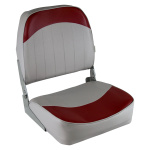 Banco Rebatível Cinza/Vermelho- Wise Seating