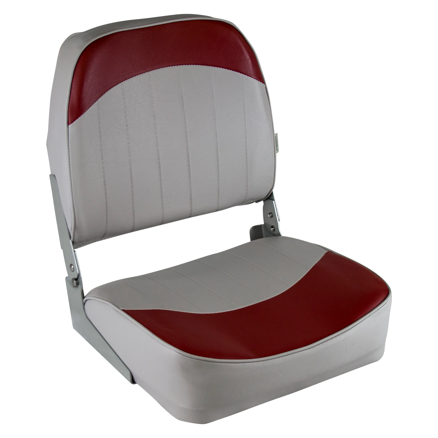 Banco Rebatível Cinza/Vermelho- Wise Seating Banco Rebatível Cinza/Vermelho- Wise Seating