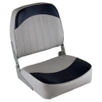 Banco Rebatível Cinza/Azul Marinho- Wise Seating